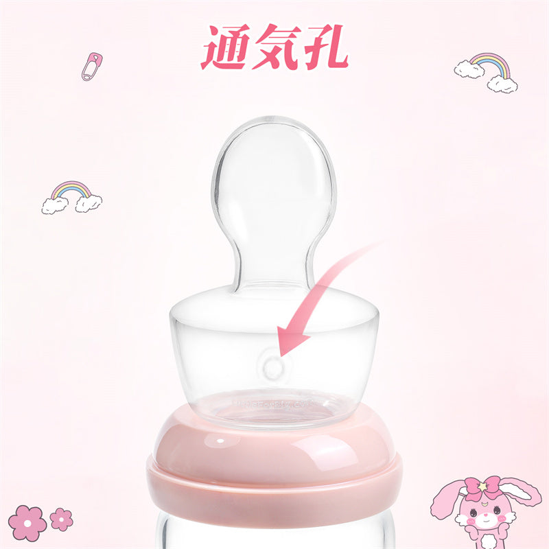 LittleForBig 大人用引換乳首 哺乳びん用 シリコン 超大型 付け替え ニップル 標準哺乳瓶に適する 透明 BTN01