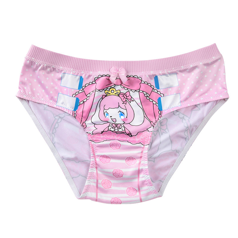 LittleForBigレディースシルキーパンティー【ピンキー美姫ちゃん】蝶結び 下着 快適フィット ピンク UP234P