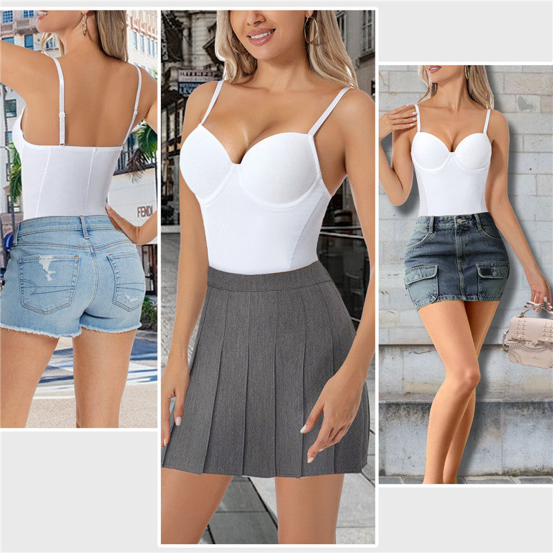 CuteStreet 女子ボディスーツ 【秘密ウエポン】 補正下着 コルセット 25WS001W-1