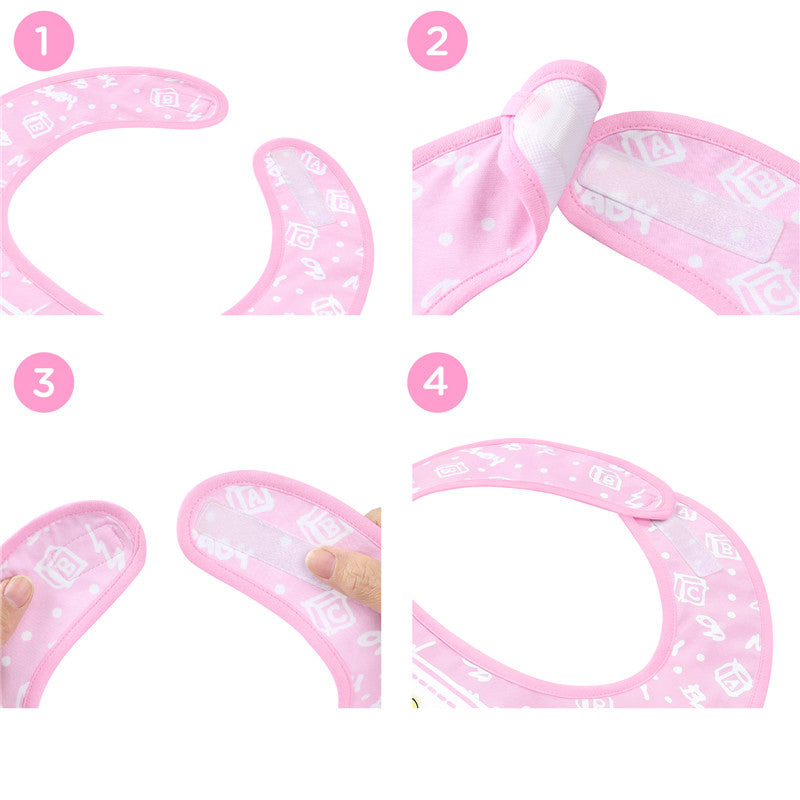 LittleForBig大人エプロン よだれかけ 可愛いビブ【綿+防水シート】 かわいいクマとウサギ柄 ブルー大人用スタイ 調整可 B30