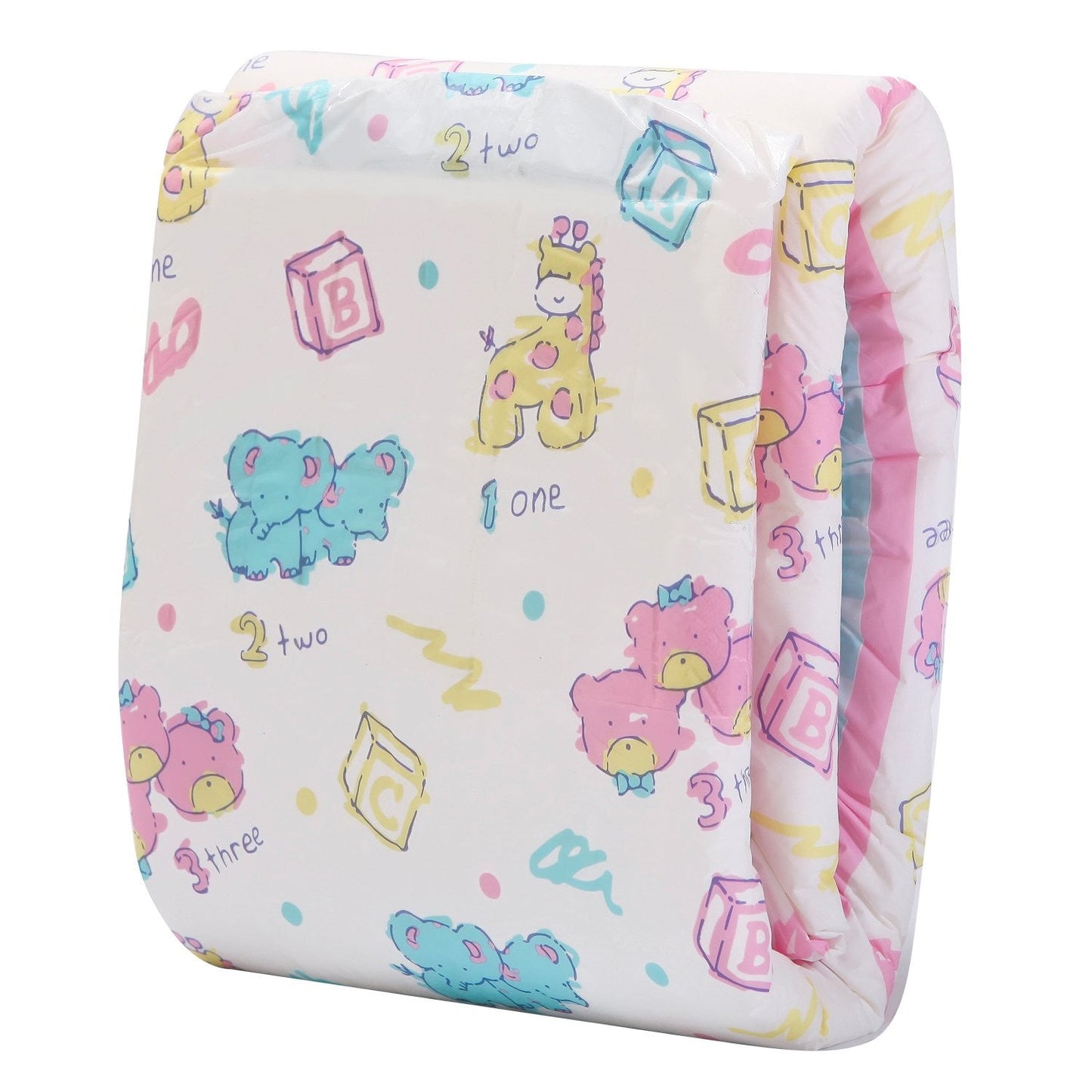 LittleForBig大人用おむつ ABDL/介護【動物園】80枚 D24