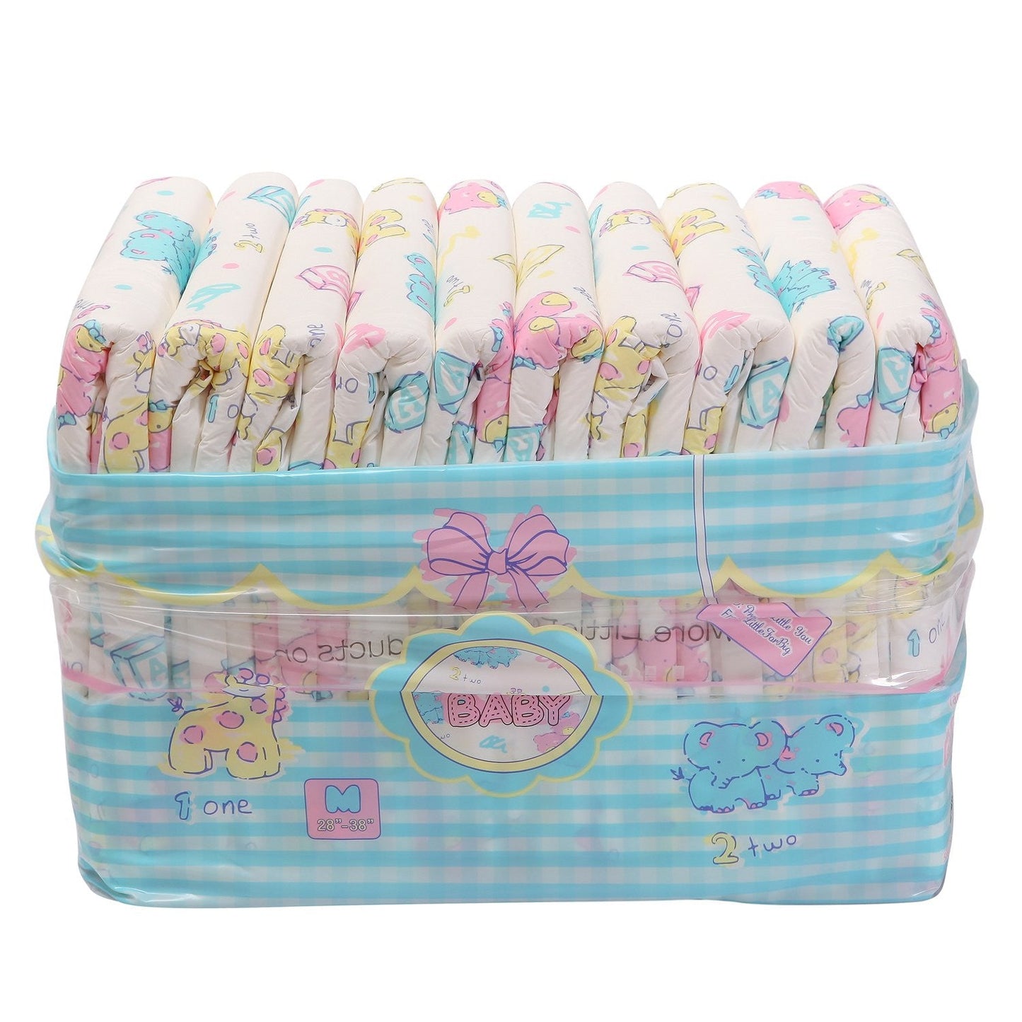 LittleForBig大人用おむつ ABDL/介護【動物園】80枚 D24