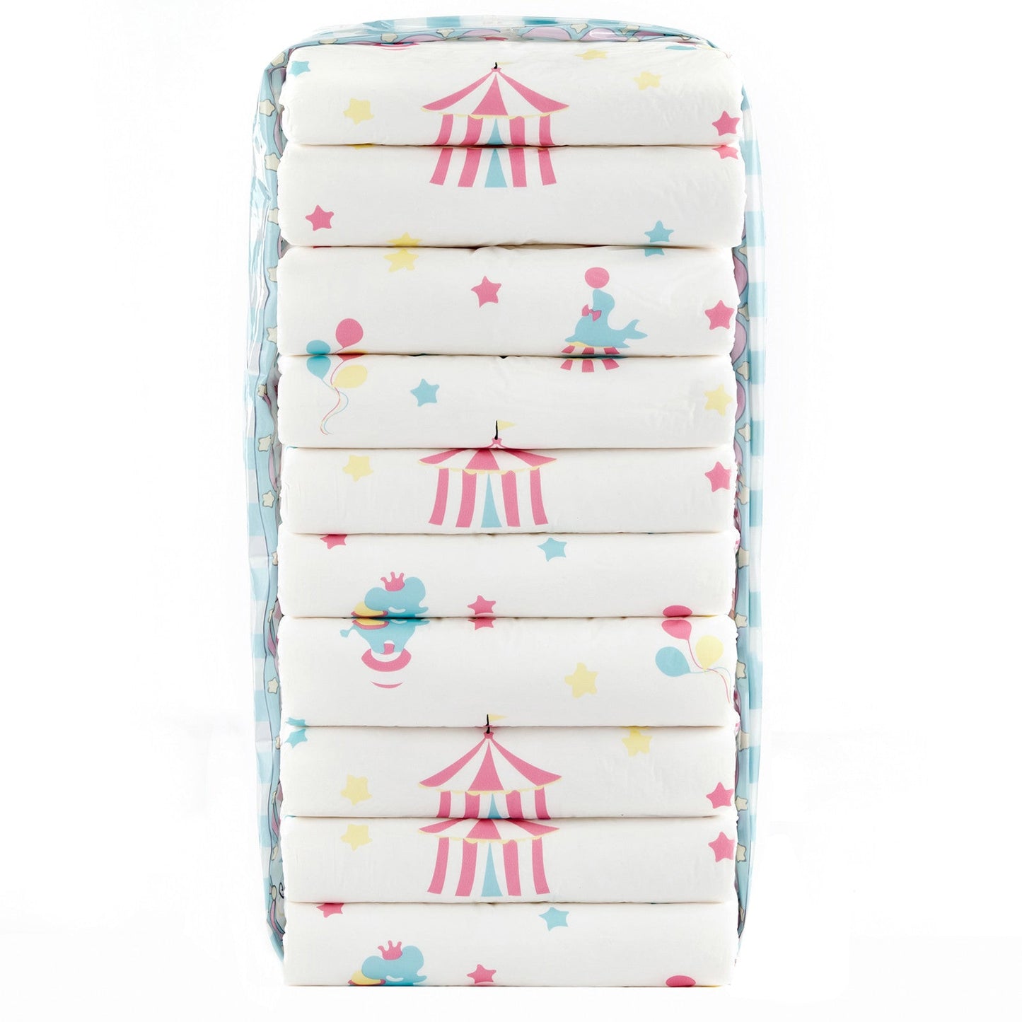 LittleForBig大人用おむつ ABDL/介護 4種絵柄アソート【遊園地】80枚 D25