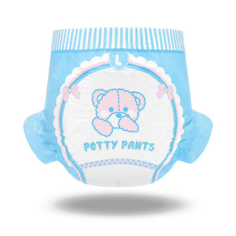 LittleForBig大人用おむつ お知らせサインの線 3種絵柄 ABDL/介護【テディパンツ】40枚 D30