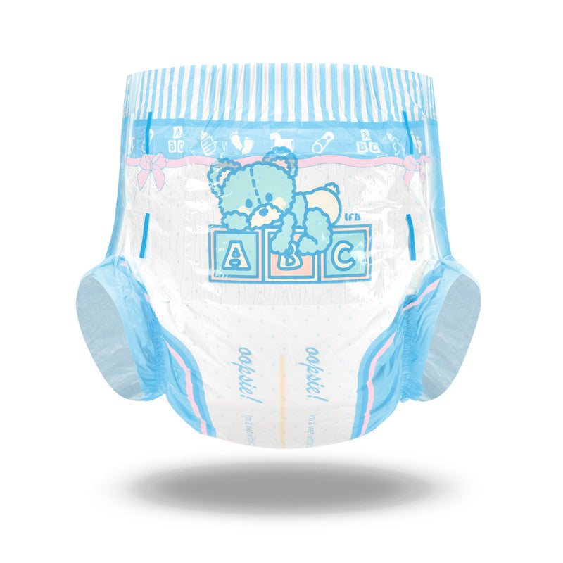 LittleForBig大人用おむつ お知らせサインの線 3種絵柄 ABDL/介護【テディパンツ】40枚 D30