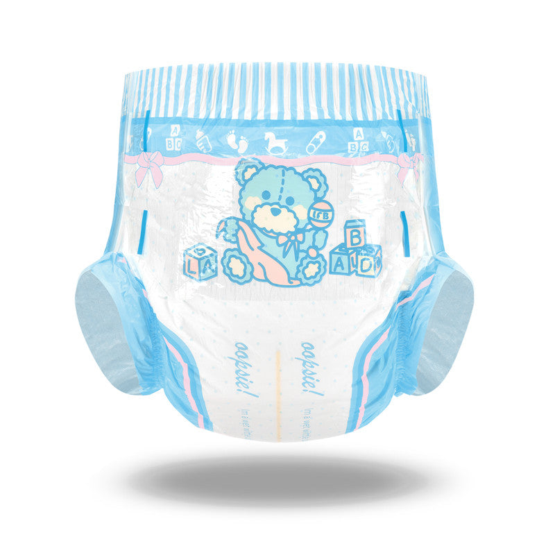 LittleForBig大人用おむつ お知らせサインの線 3種絵柄 ABDL/介護【テディパンツ】40枚 D30