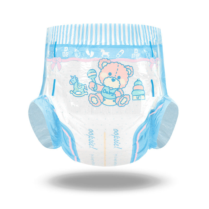 LittleForBig大人用おむつ お知らせサインの線 3種絵柄 ABDL/介護【テディパンツ】10枚 D30