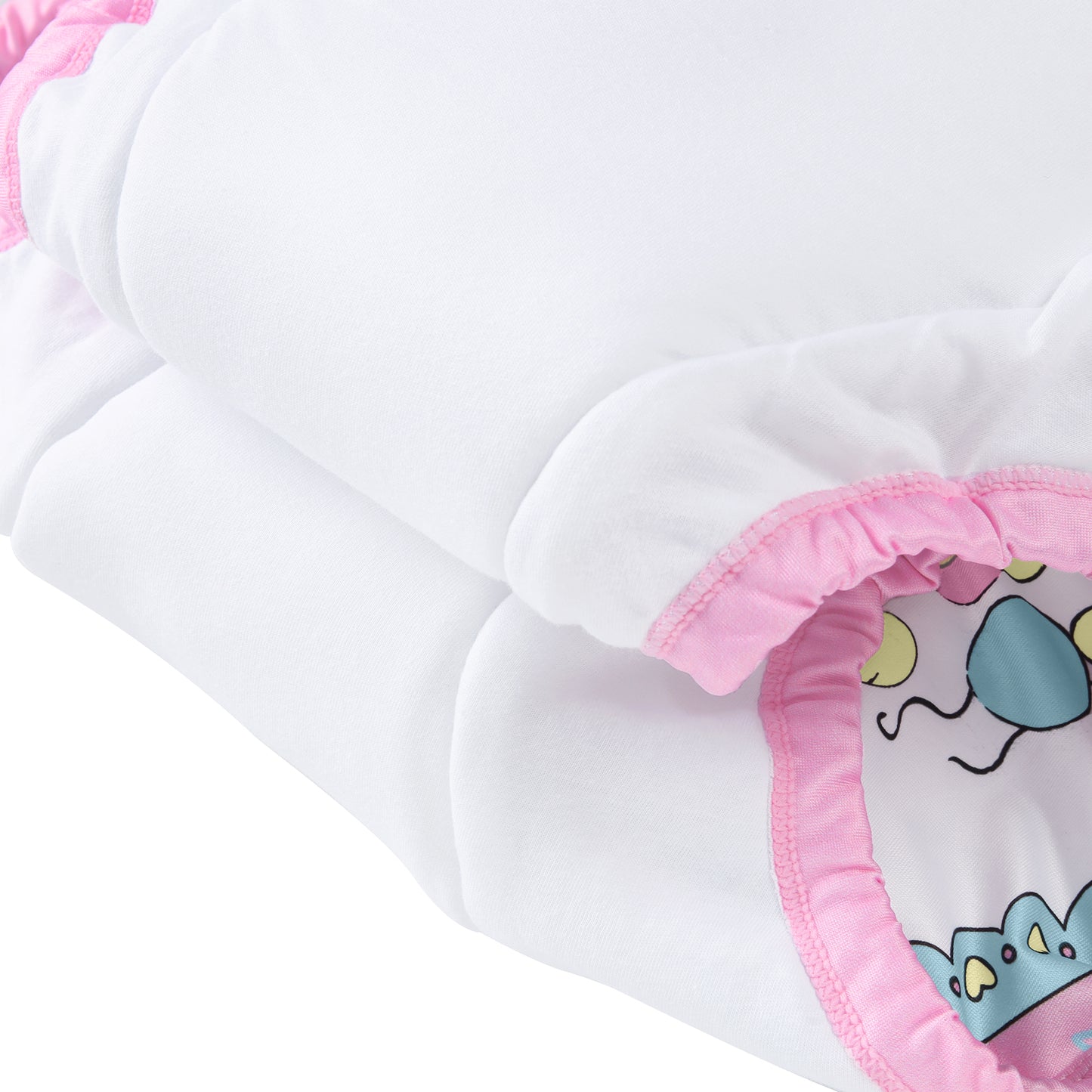 LittleForBig大人用シルキー単体で使えるトレーニングパンツ【サーカス】 吸収・防漏・通気性 ストレッチウェストで快適 洗濯可 ピンク DC305P