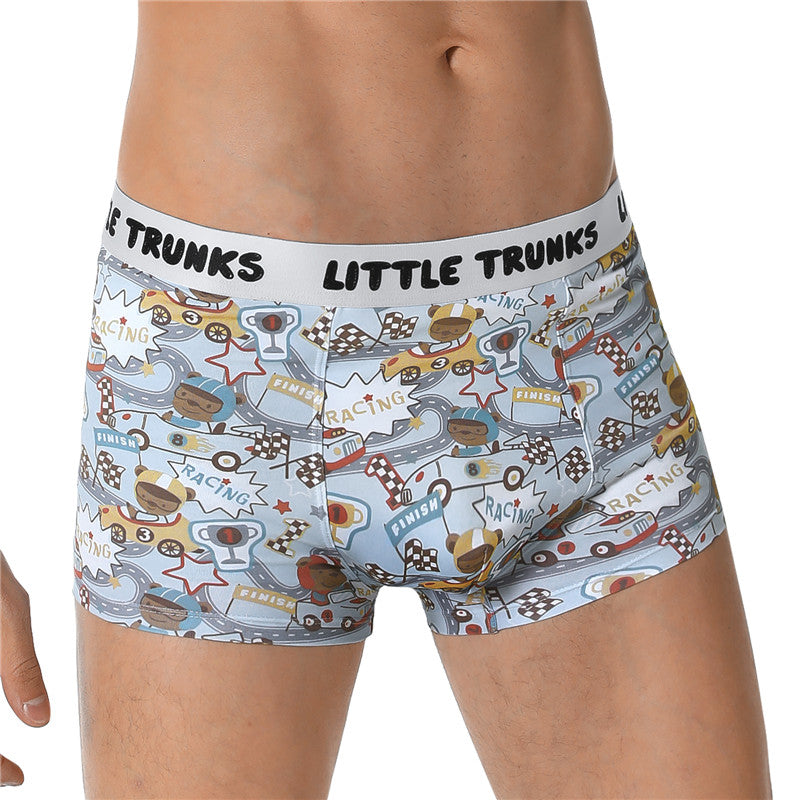 LittleForBig男子パンティー【かっこいいトラック】伸縮性 4枚セット MUP511-S401