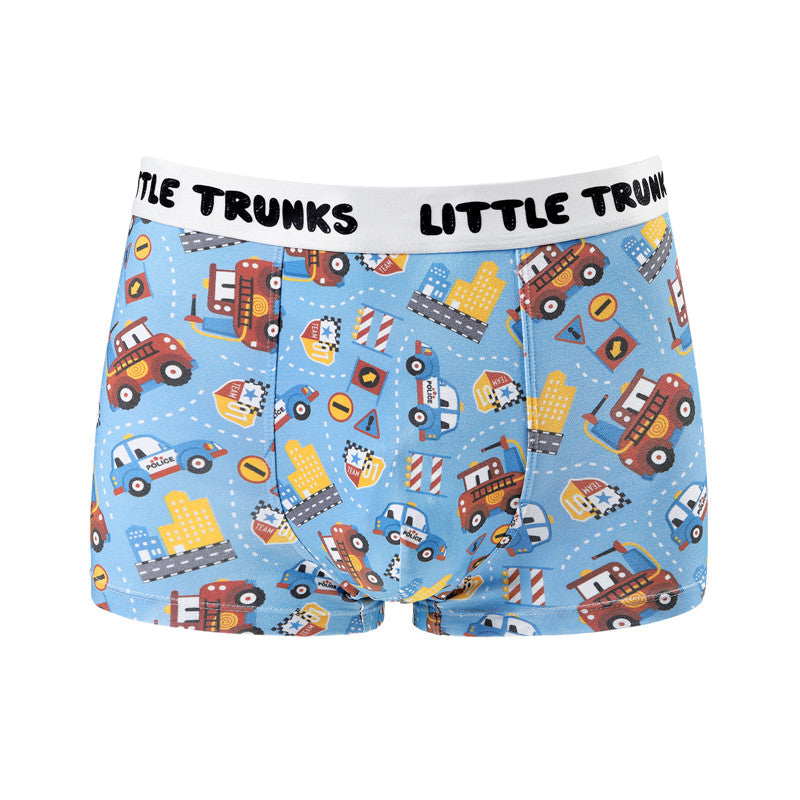 LittleForBig男子パンティー【かっこいいトラック】伸縮性 4枚セット MUP511-S401