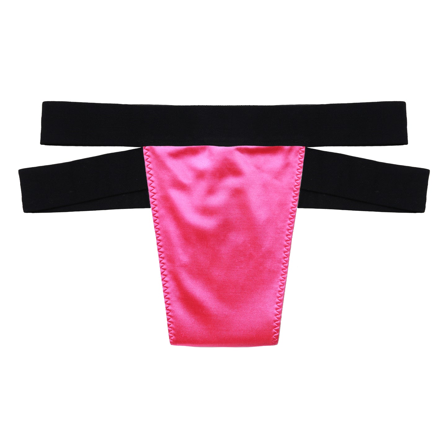 LittleForBigメンズショーツ 大人パンティー ダブルストラップTバック ユニセック スシェイプウェア スムース ローズ MUP529F