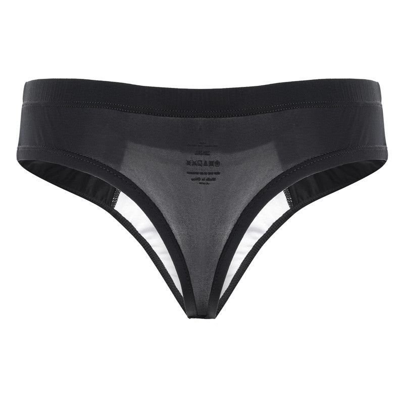 LittleForBigメンズショーツ 下着 通気性 タッキングギャフ ブラジリアンチーキー 柔軟メッシュ シェイプブリーフ ユニセックス 黒 MUP530H