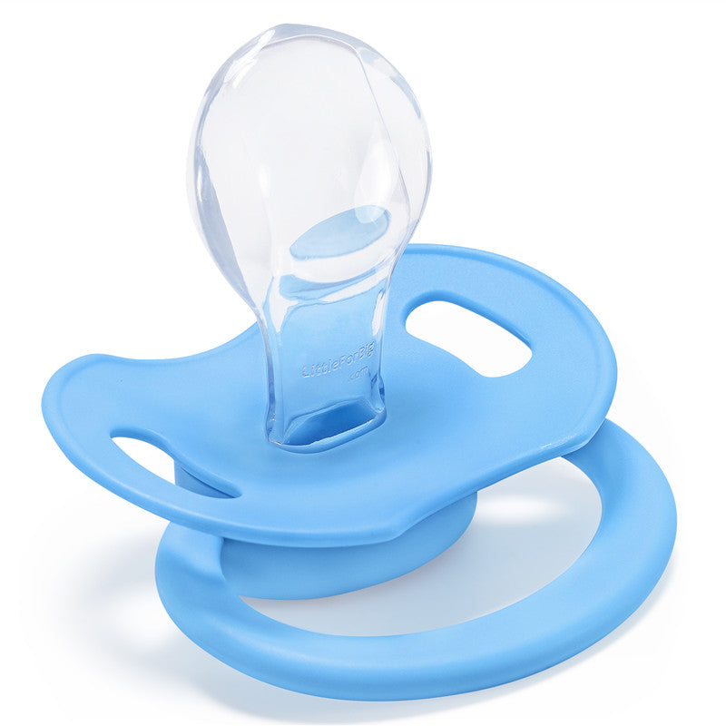 LittleForBig大人おしゃぶり 新型2代 蓋付【パパが大好き柄】4個セット P88-TS402