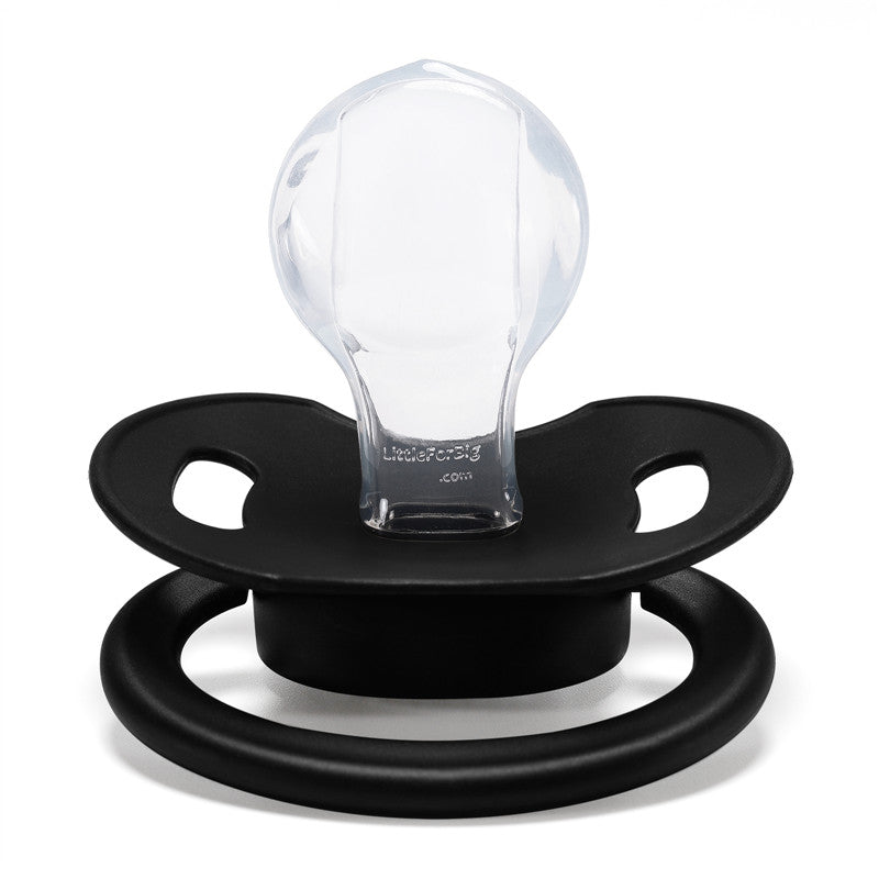 LittleForBig大人おしゃぶり 新型2代 蓋付【パパが大好き柄】4個セット P88-TS402