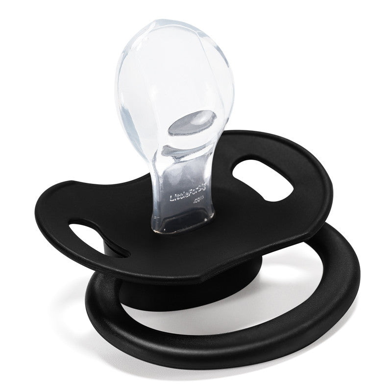 LittleForBig大人おしゃぶり 新型2代 蓋付【パパが大好き柄】4個セット P88-TS402