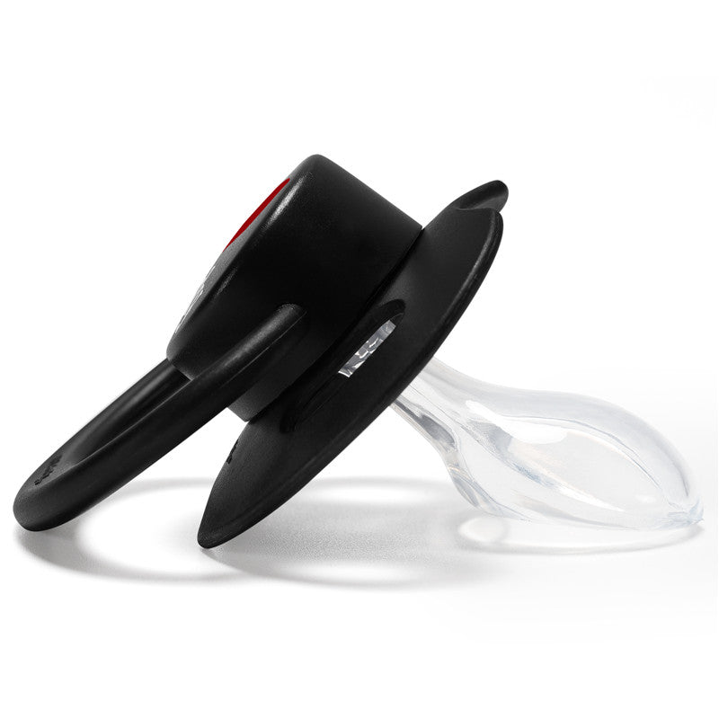 LittleForBig大人おしゃぶり 新型2代 蓋付【パパが大好き柄】4個セット P88-TS402