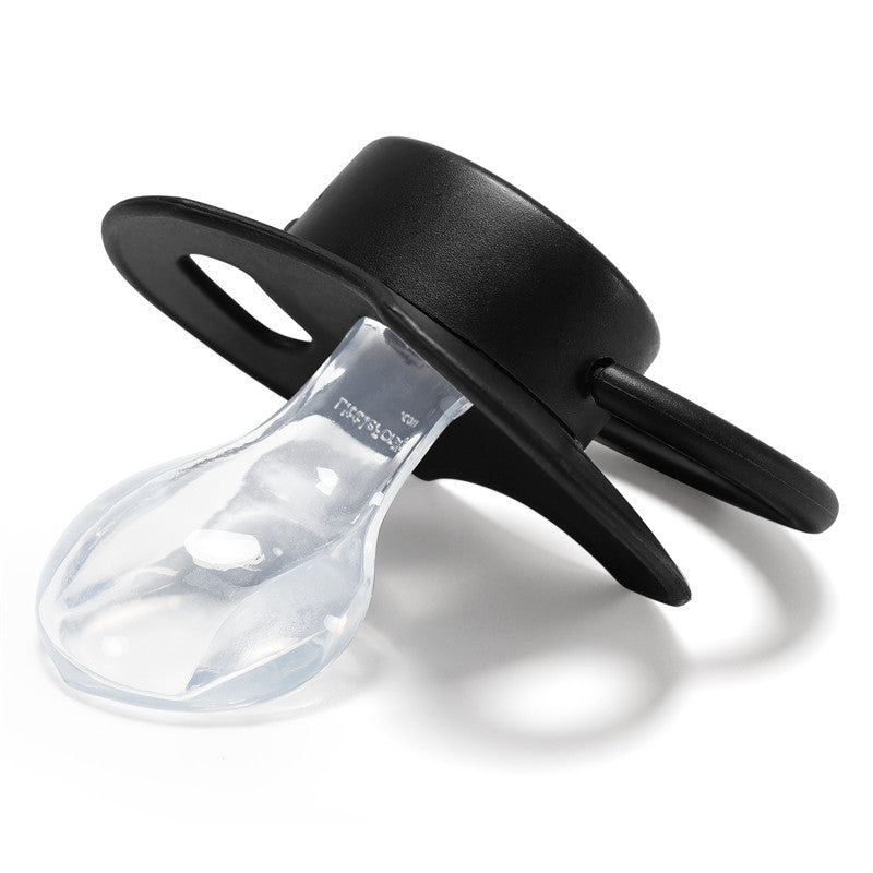 LittleForBig大人おしゃぶり 新型2代 蓋付【パパが大好き柄】4個セット P88-TS402