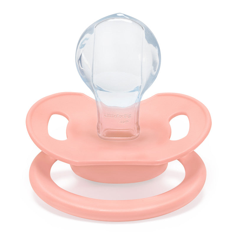 LittleForBig大人おしゃぶり 新型2代 蓋付【パパが大好き柄】4個セット P88-TS402