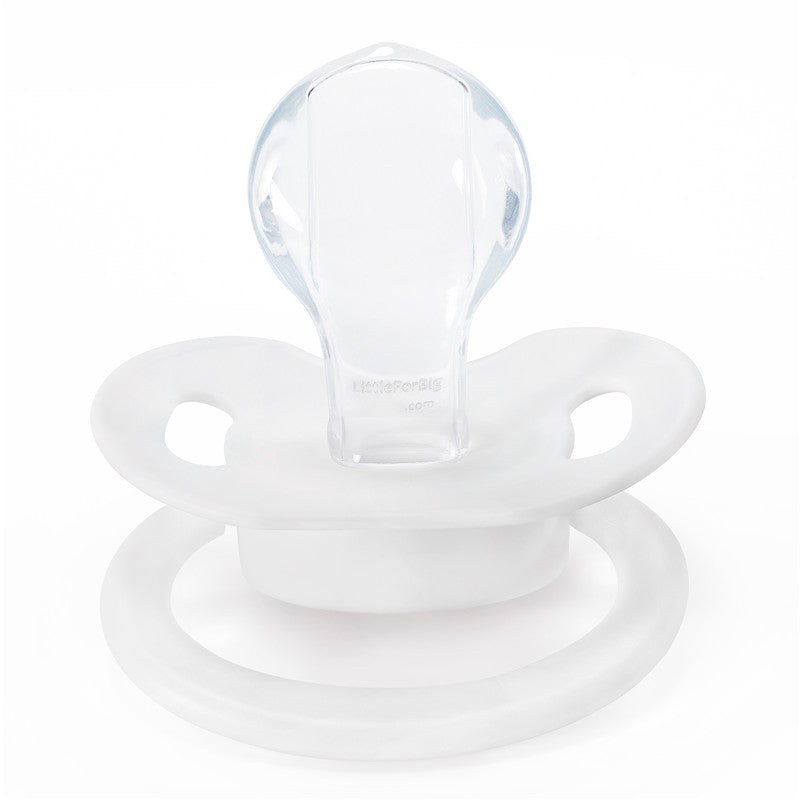 LittleForBig大人おしゃぶり 新型2代 蓋付【パパが大好き柄】4個セット P88-TS402