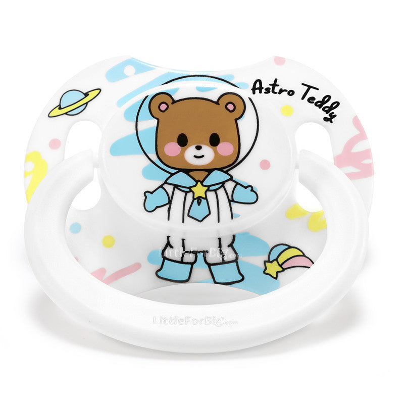 LittleForBig大人おしゃぶり 新型2代 蓋付【ベビー宇宙員】P88-D26