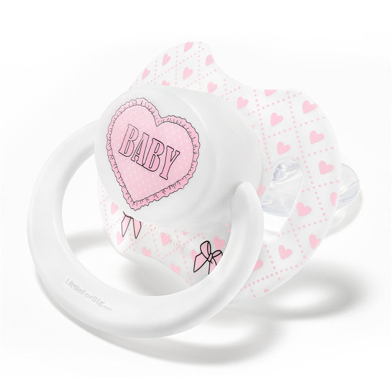 LittleForBig大人おしゃぶり 新型2代 蓋付【照れくさいベビー】 P88-D28