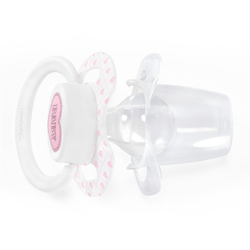 LittleForBig大人おしゃぶり 新型2代 蓋付【照れくさいベビー】 P88-D28