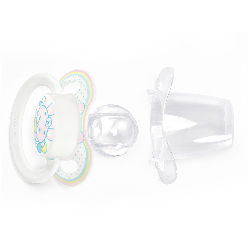 LittleForBig大人用おしゃぶり 新型2代 防塵カバー付 兎ちゃん ピンク P88-D31P