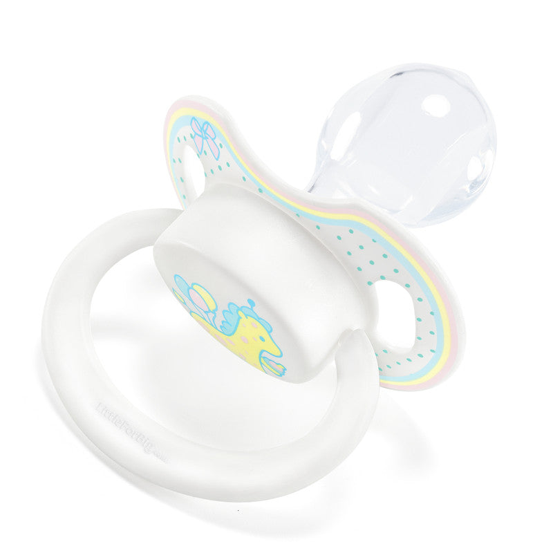 LittleForBig大人用おしゃぶり 新型2代 防塵カバー付 鹿ちゃん イエロー P88-D31Y