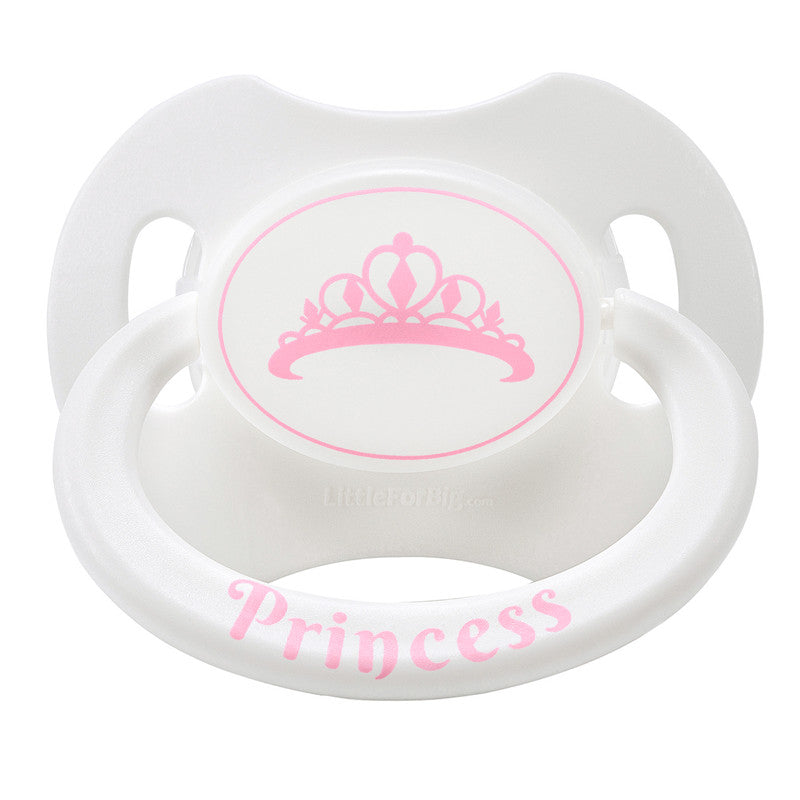 LittleForBig大人おしゃぶり 新型2代 蓋付【お姫様柄】 LB-P88-Q