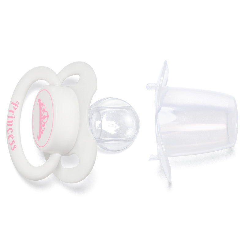 LittleForBig大人おしゃぶり 新型2代 蓋付【お姫様柄】 LB-P88-Q