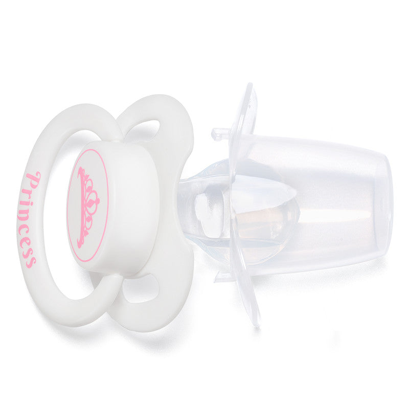 LittleForBig大人おしゃぶり 新型2代 蓋付【お姫様柄】 LB-P88-Q