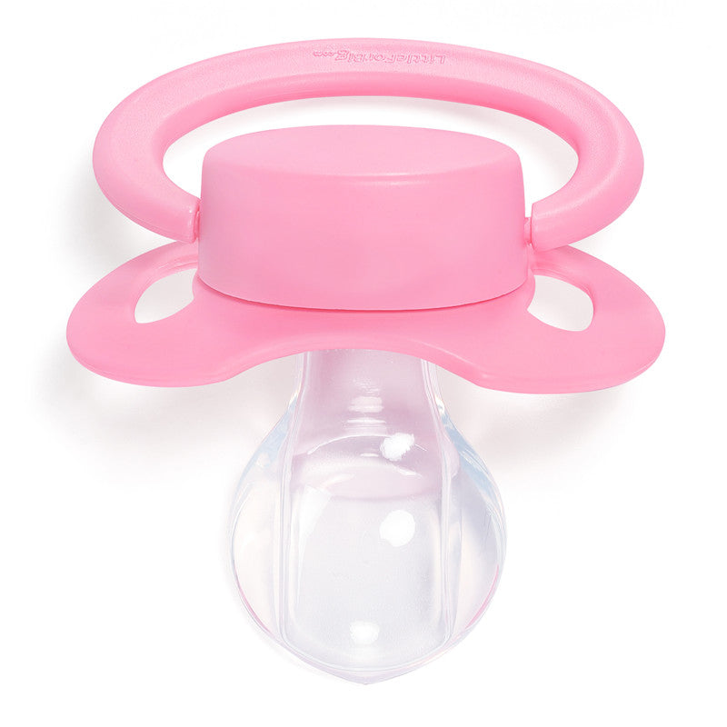 LittleForBig 大人用おしゃぶり 新型2代 組み合わせ可 無地 ビュティーローズ P88-Rosy