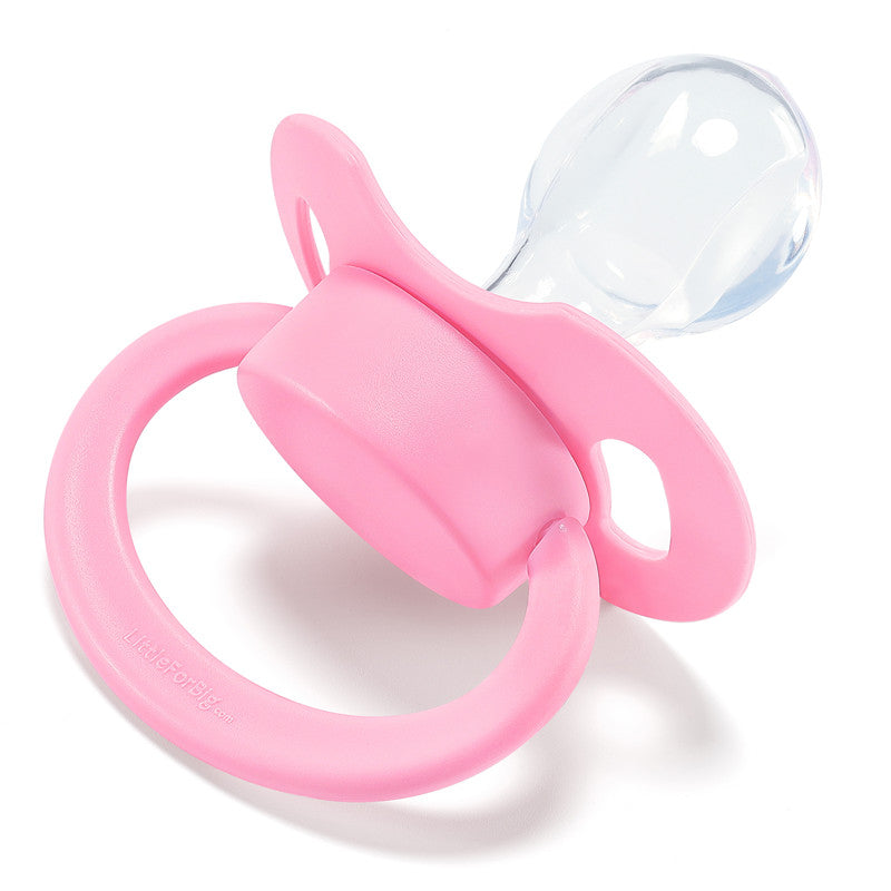 LittleForBig 大人用おしゃぶり 新型2代 組み合わせ可 無地 ビュティーローズ P88-Rosy