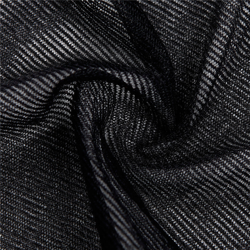 LittleForBigレディース 膝上レース花リボンシルクストッキング 3足セット 赤/黒/白 SL17-S301