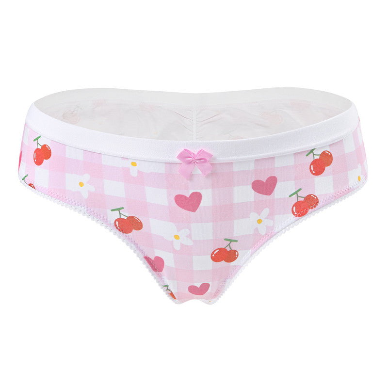 LittleForBig 綿パンティー【ベビーベア】レディース下着 4枚セット UP217-S401