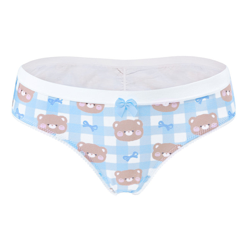 LittleForBig 綿パンティー【ベビーベア】レディース下着 4枚セット UP217-S401