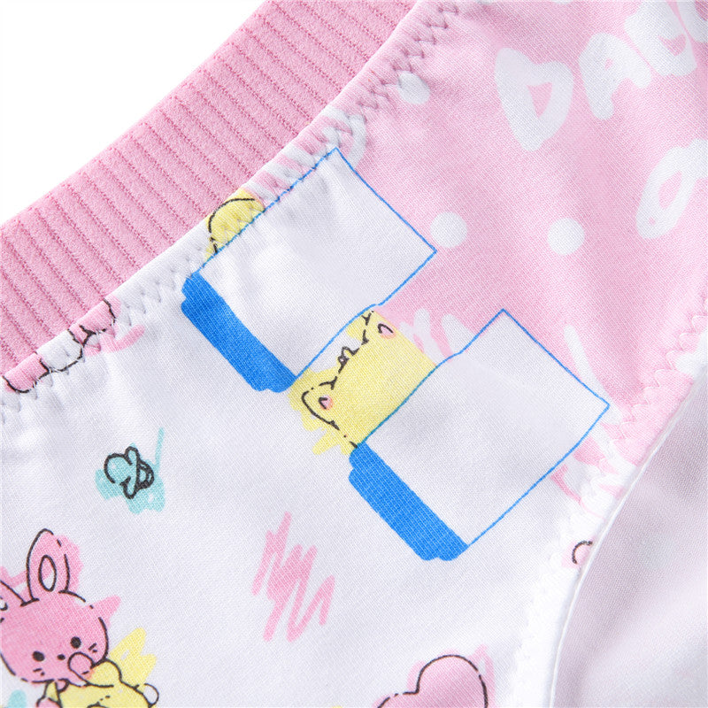 LittleForBig女子綿パンティー【ベビーキューティーズ】 蝶結び 下着 4枚セットUP223-S401