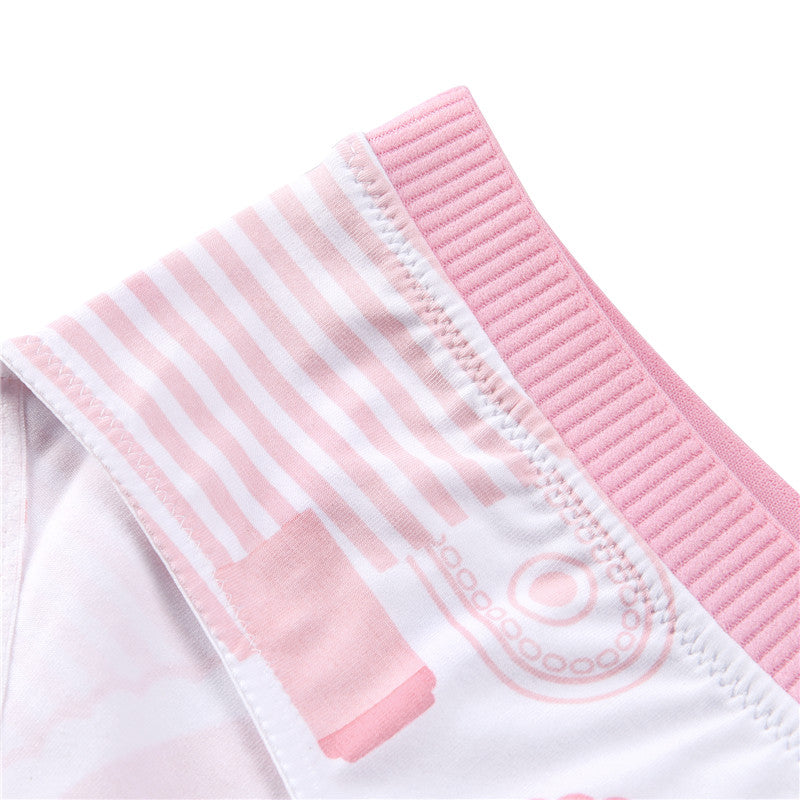 LittleForBig女子綿パンティー【ベビーうさぎ】蝶結び 下着 UP224P