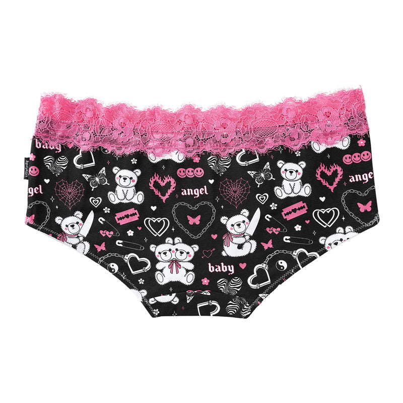 LittleForBigランジェリー2点セット【ゴスクマちゃん】 ブラレットセットUT252