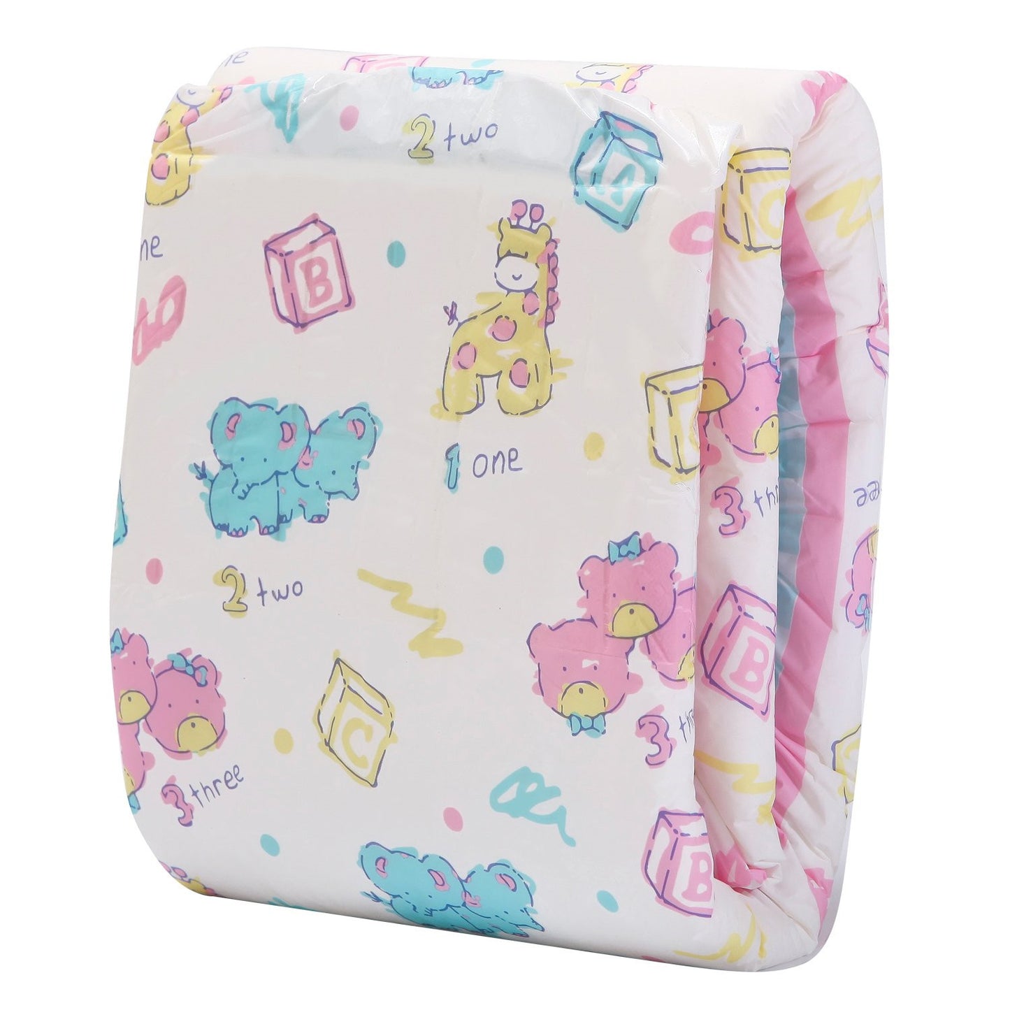 LittleForBig大人用おむつ 4パックセット【動物園】D24