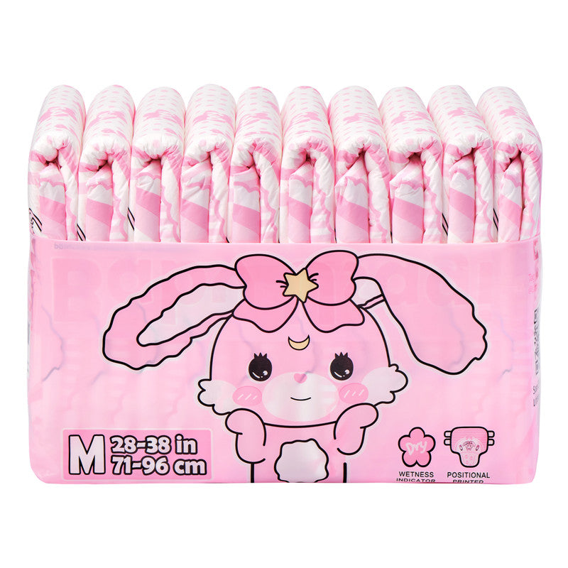 LittleForBig大人用おむつ ABDL【ベビーうさぎ】10枚入 D29