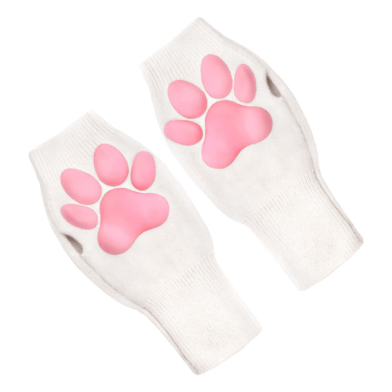 LittleForBigカシミヤ手袋【3D猫の肉球】