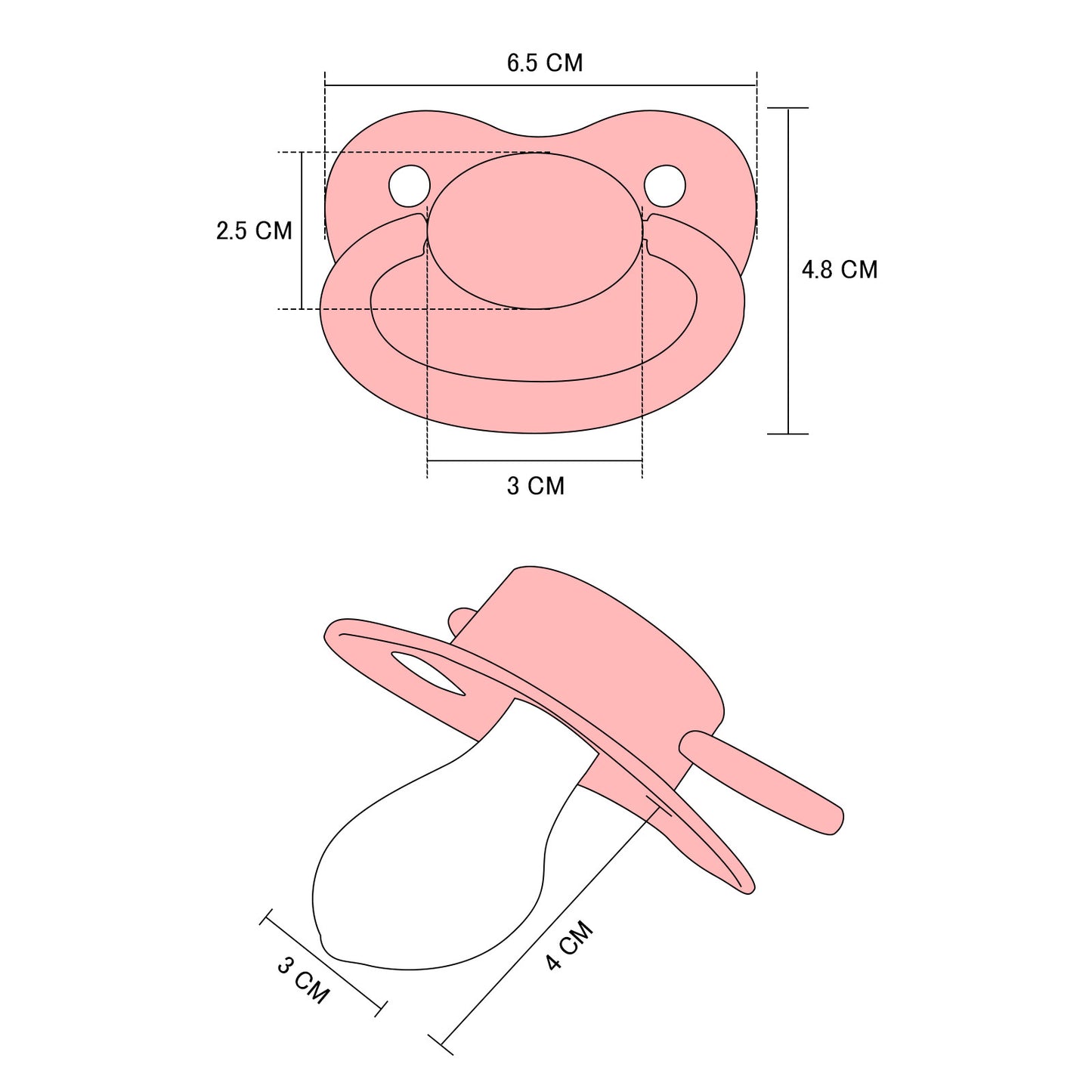 LittleForBig 大人用おしゃぶり P31-Pink