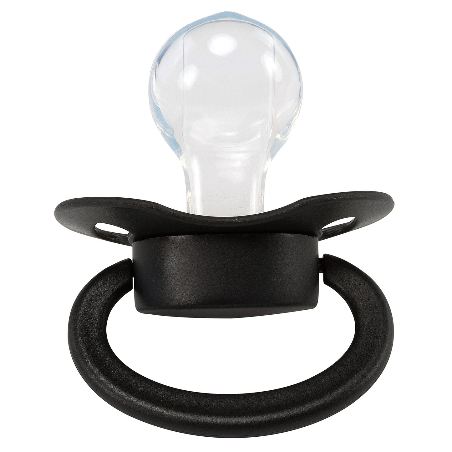 LittleForBig 大人用おしゃぶり 蓋付 P88-Black