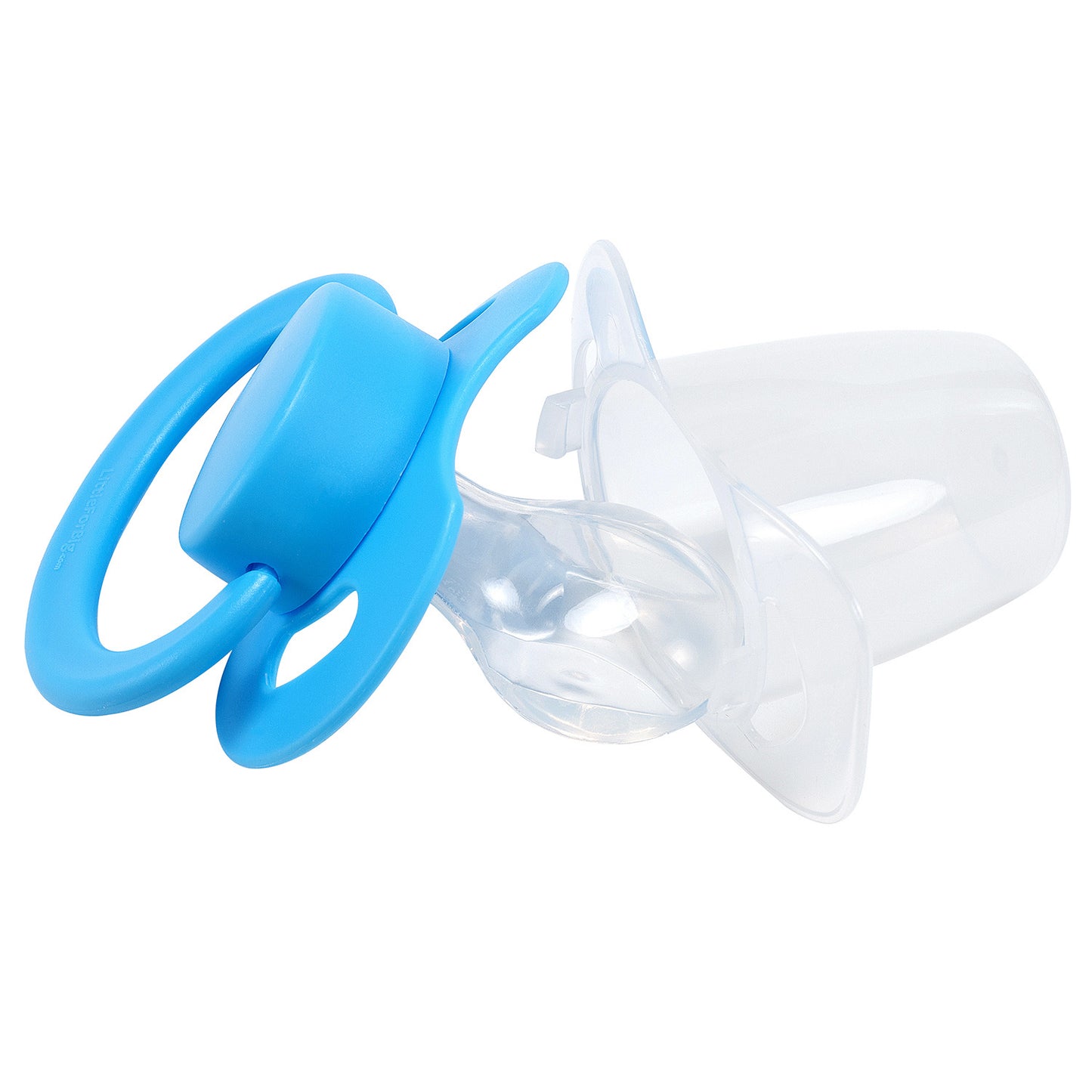 LittleForBig 大人用おしゃぶり 蓋付 P88-Blue