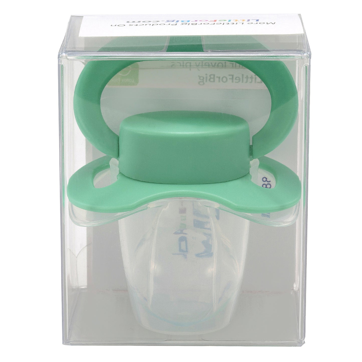 LittleForBig 大人用おしゃぶり 蓋付 P88-Green