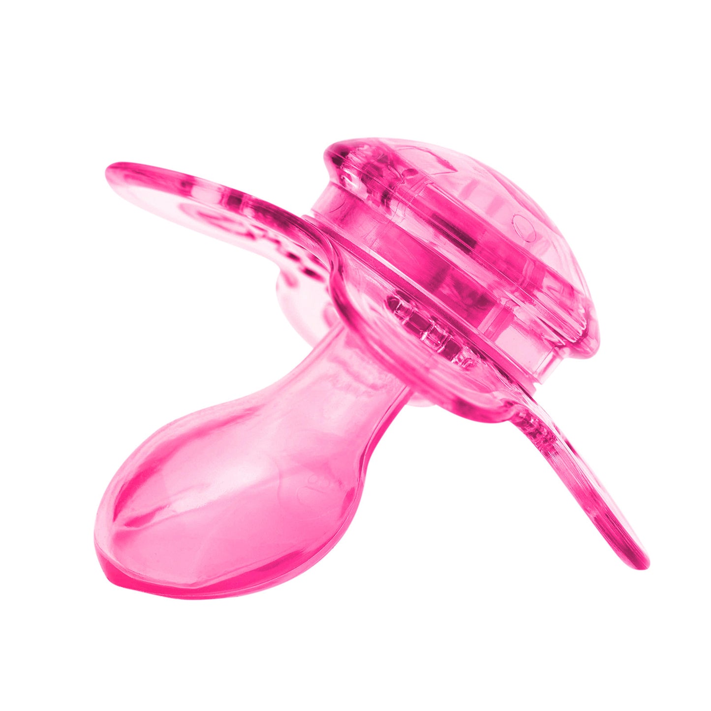 LittleForBig 大人用おしゃぶり 3代 蓋付 透明 2個セットP89-CS201