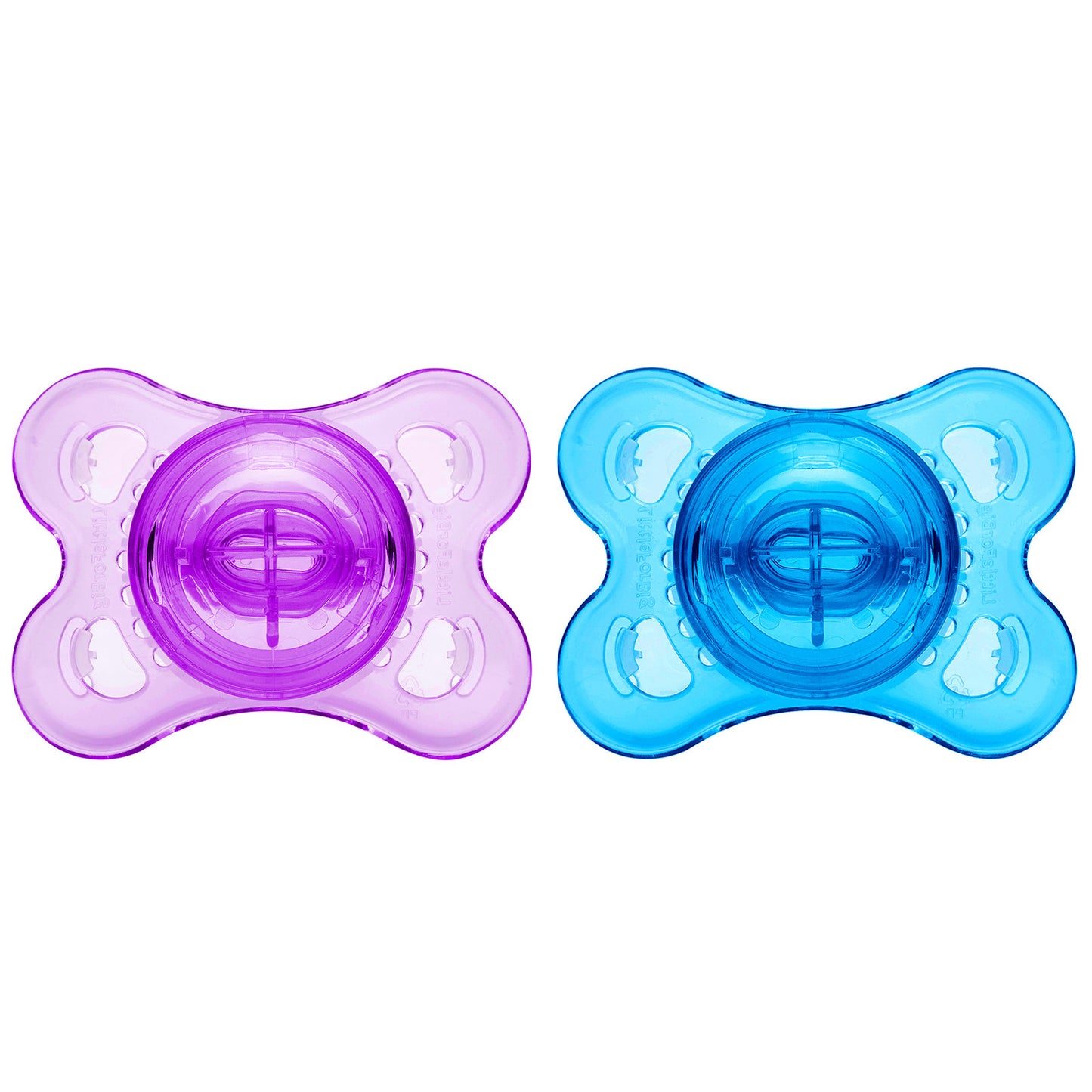 LittleForBig 大人用おしゃぶり 3代 蓋付 透明 2個セットP89-CS202