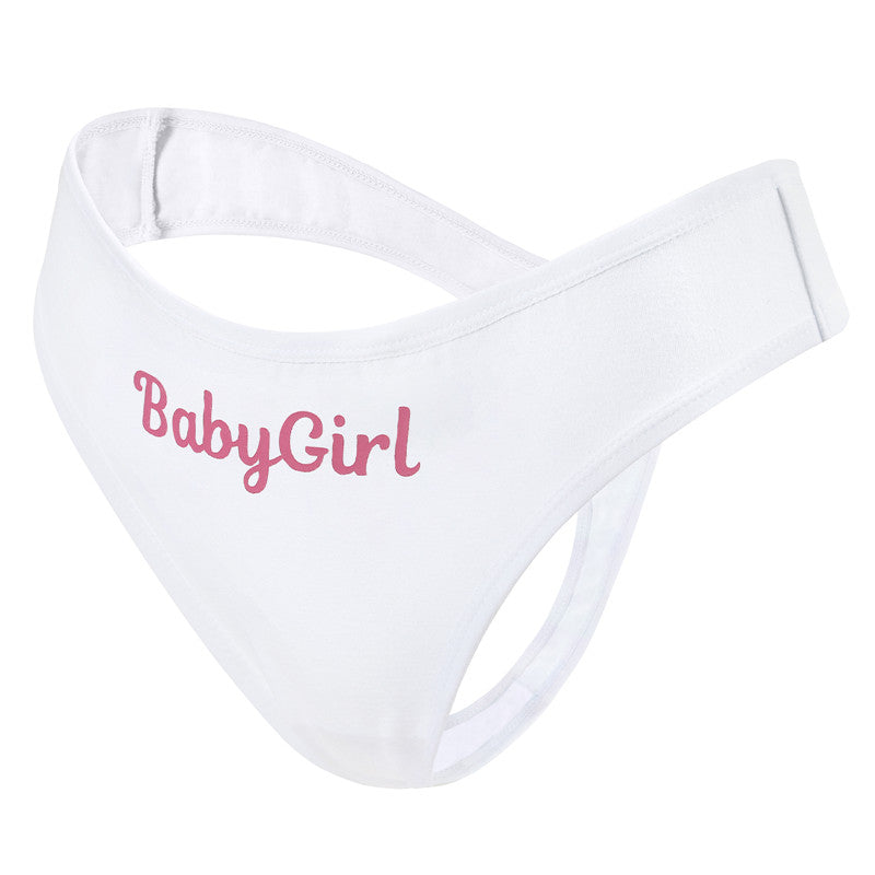 Littleforbigレディース 3色綿パンティー【少女】Tバック 3枚セット UP204-S301