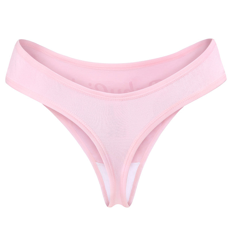 Littleforbigレディース 3色綿パンティー【少女】Tバック 3枚セット UP204-S301